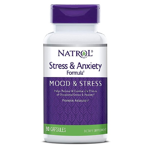 Natrol Stress & Anxiety Formula, 90 Capsules